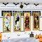 4 PCS Large Halloween Haunted Mansion Portraits Wall Decor (Multicolor)